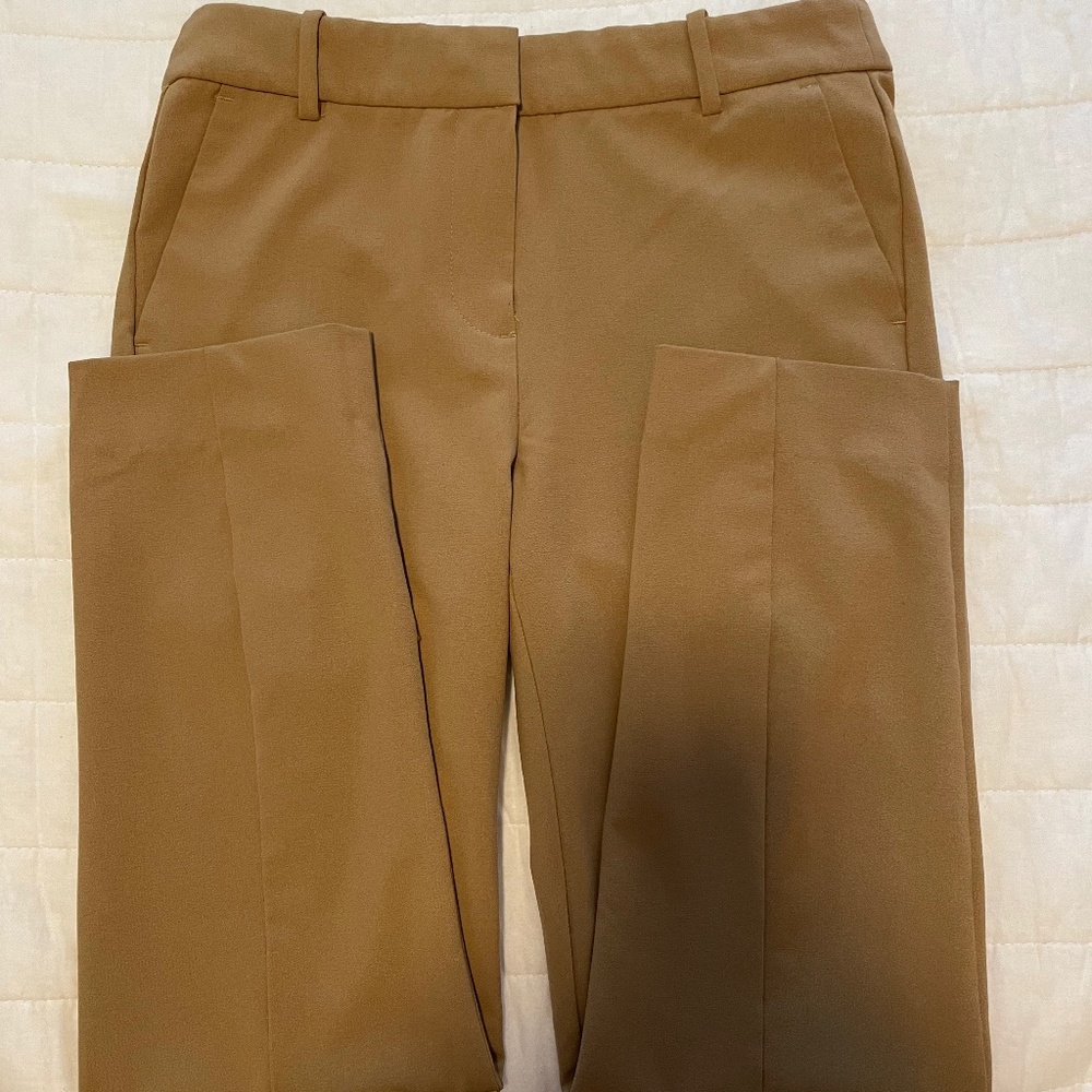 J CREW - Ruby Crop Trouser Camel